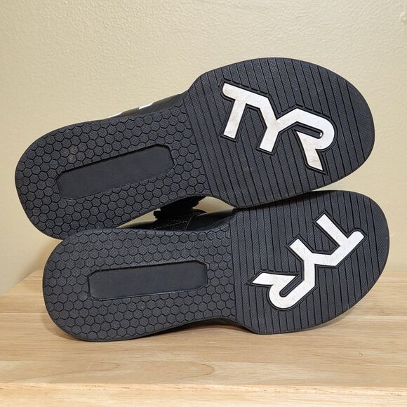 TYR L-1 Lifter Weightlifting Shoes Black White Women's Size 7.5 Men's 6 - Picture 6 of 7